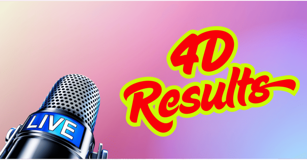 Singapore 4D Real Time LIVE Results